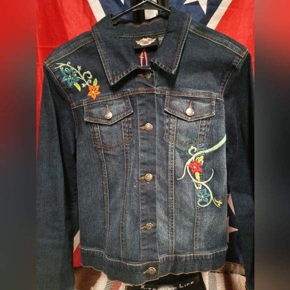 Denim Harley-Davidson jacket - Picture 3 of 7